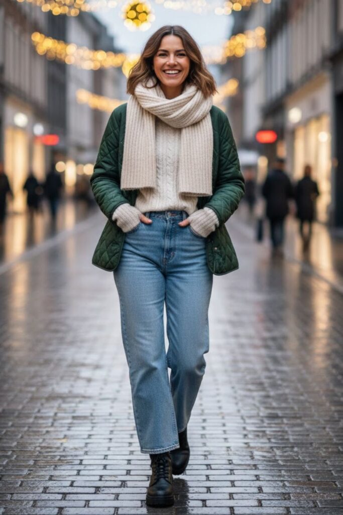 12. Quilted Jacket and Thermal Layering
