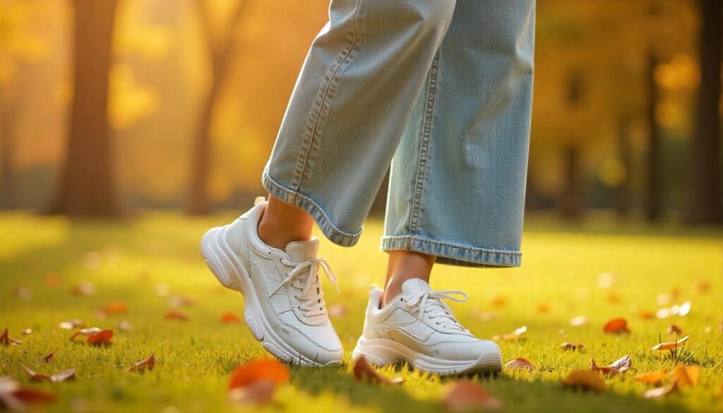 The Best Footwear for Wide Leg Jeans