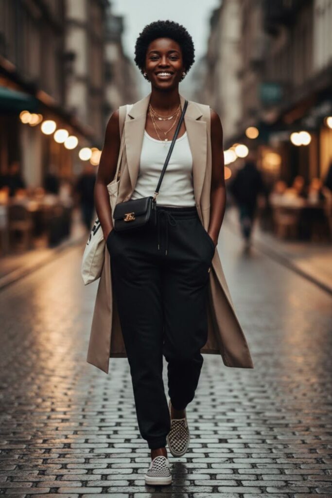 15. Longline Vest with Basic Tank