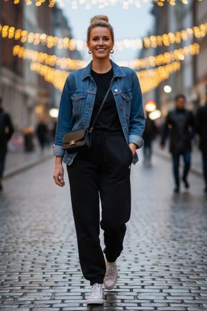 3. Denim Jacket Layer