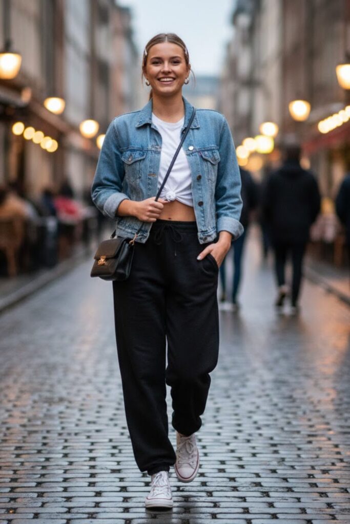 3. Denim Jacket Layer