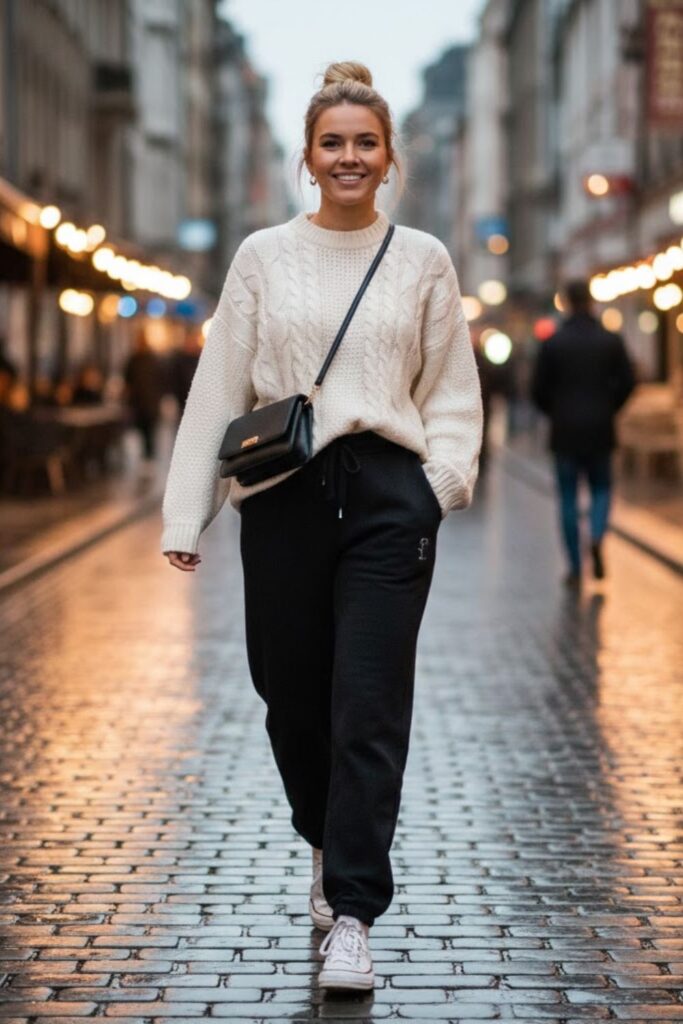 4. Oversized Sweater Look