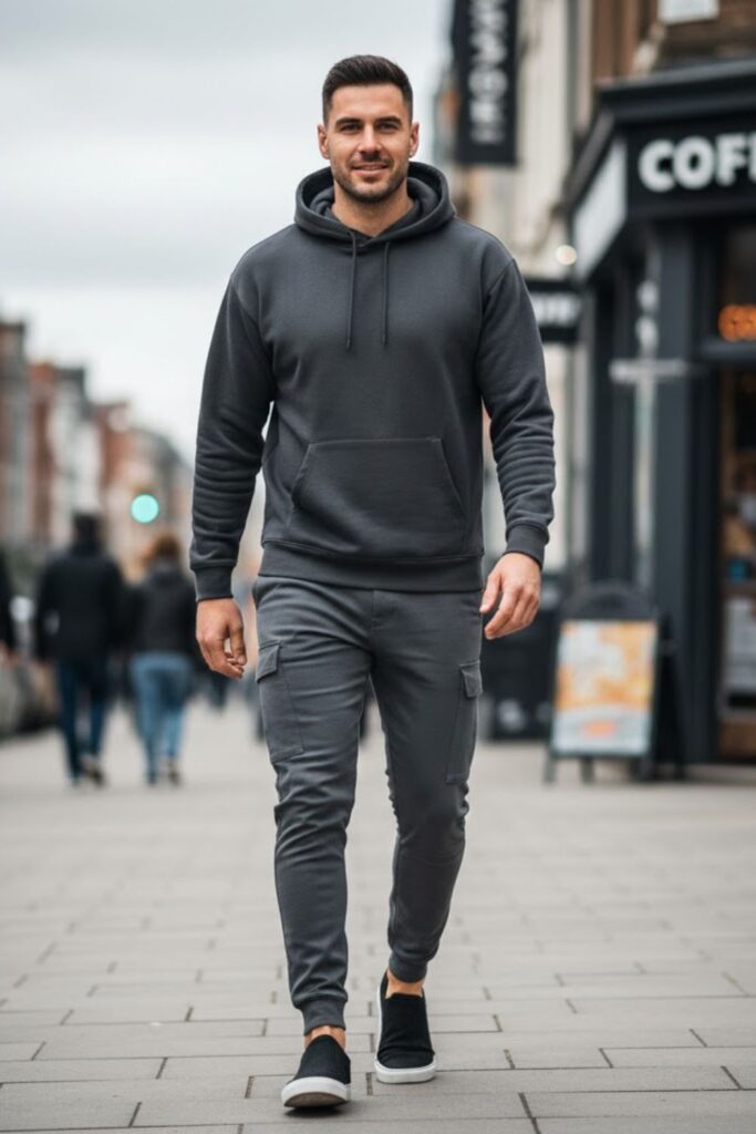 5. Cargo Pants With a Hoodie