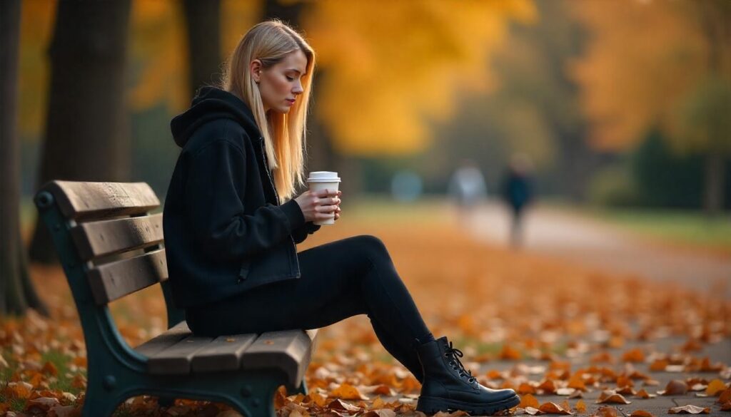 black hoodie outfit ideas