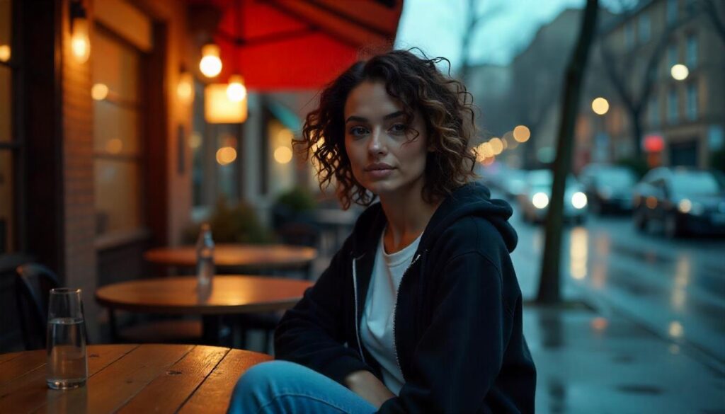 Black Zip-Up Hoodie Outfit