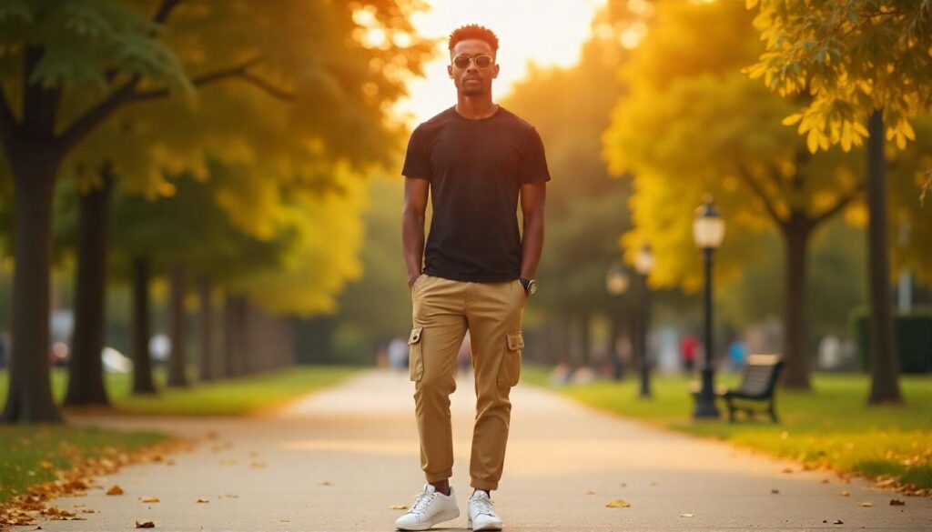 cargo pants outfit men