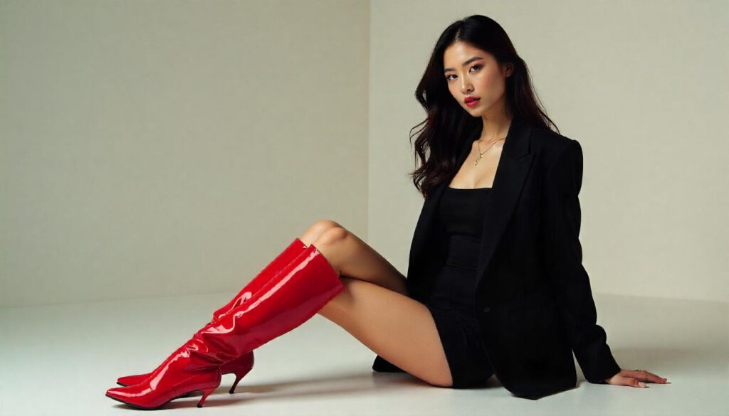 wear knee high boots