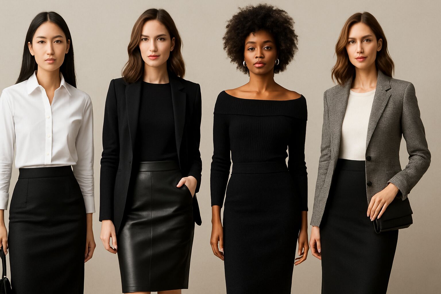 30+ Black Pencil Skirt Outfit Ideas: Timeless, Elegant, and Versatile Looks for Every Occasion