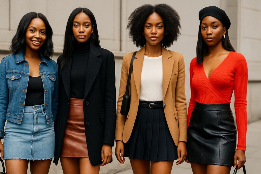Mini Skirt Outfit Ideas for Black Women: Chic, Bold, and Timeless Styles