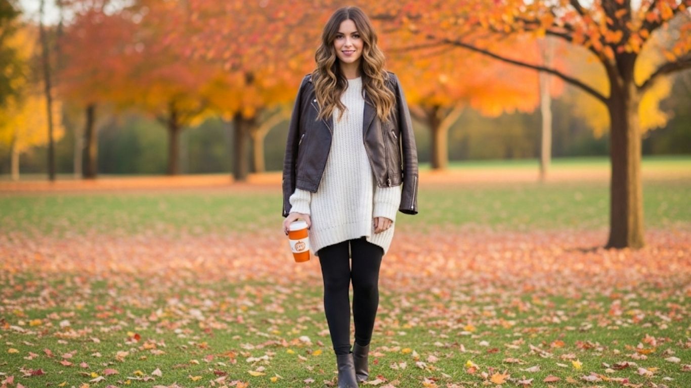 15 Black Leggings Outfit Fall Ideas to Stay Stylish and Comfortable