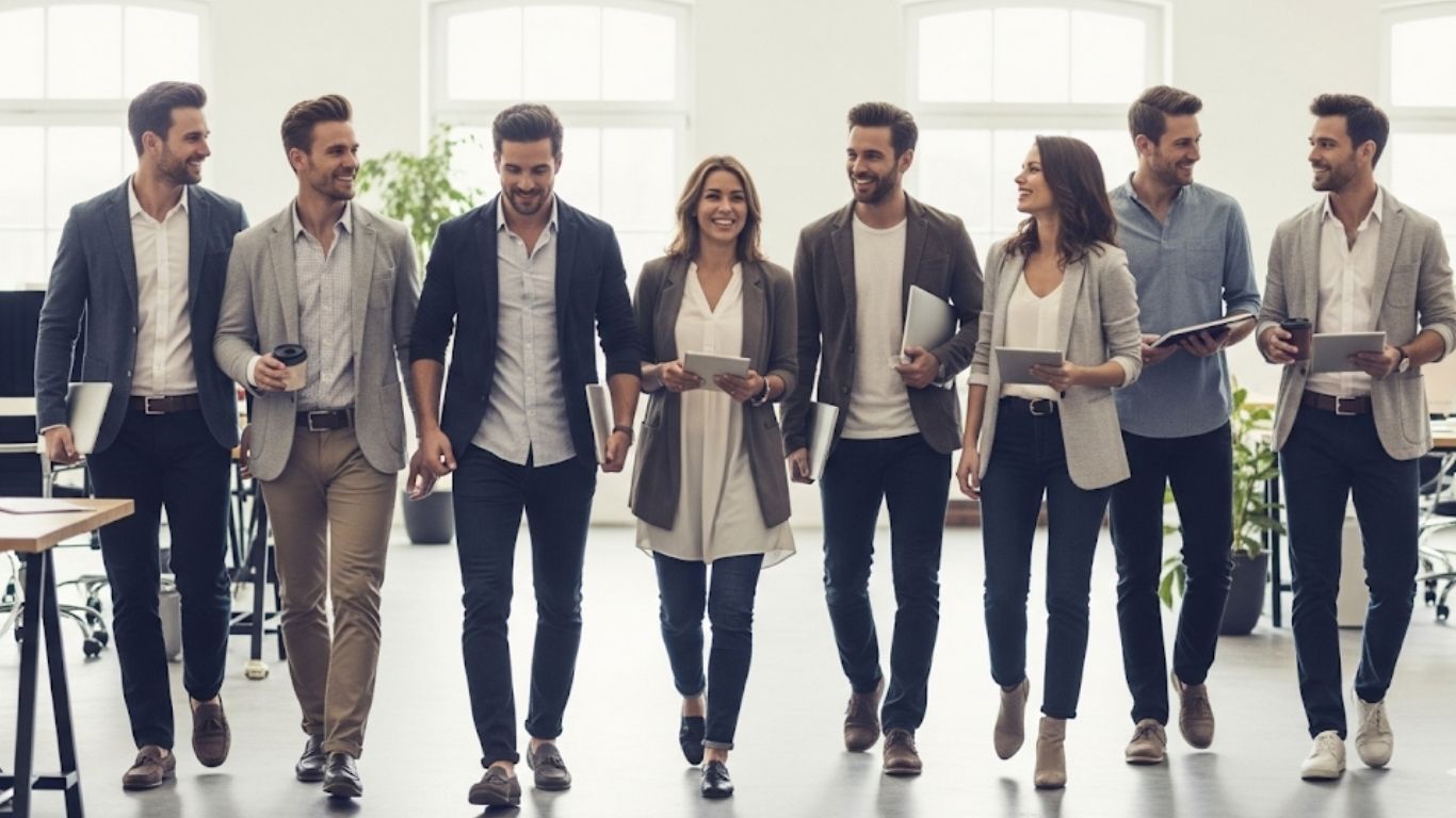 15+ Casual Office Outfit Ideas for Women and Men