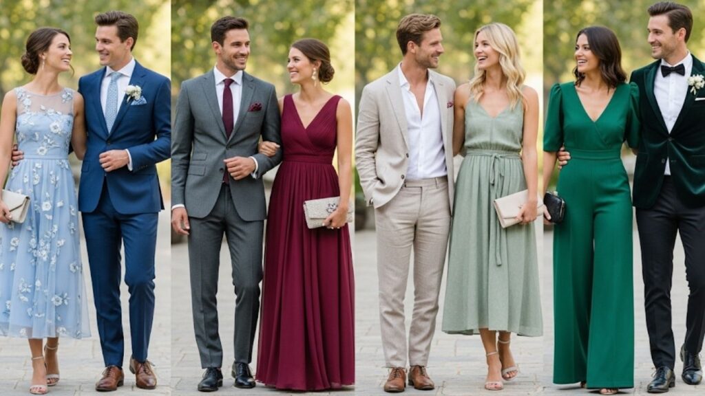 15+ Wedding Guest Couple Outfit Ideas