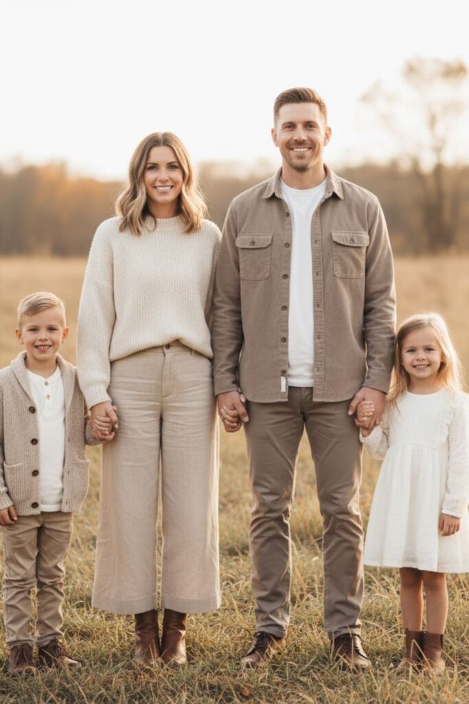All-Neutral Minimalist Look