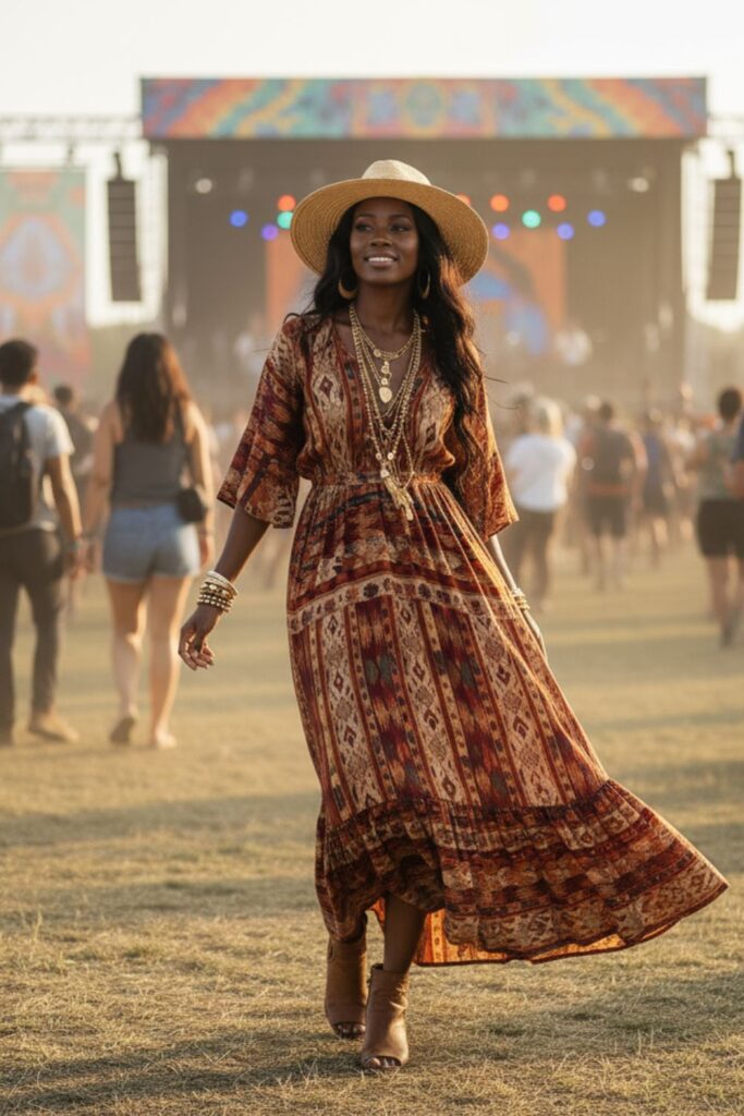 Boho Maxi Dress