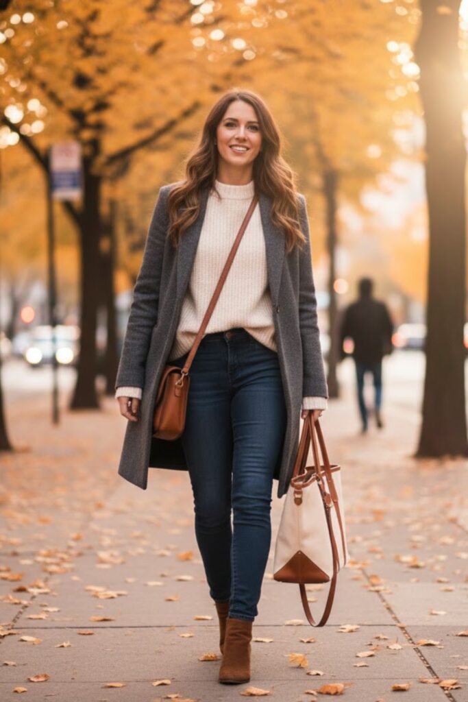  Brown Ankle Boots with Skinny Jeans