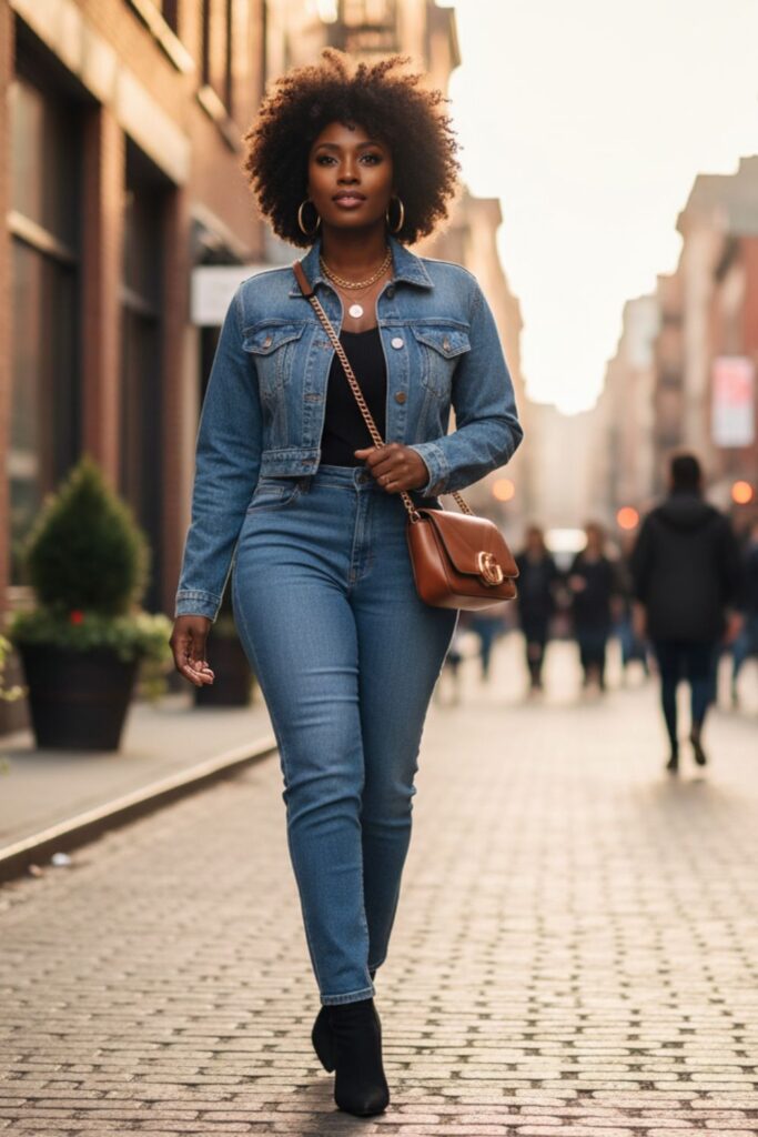Denim on Denim Chic