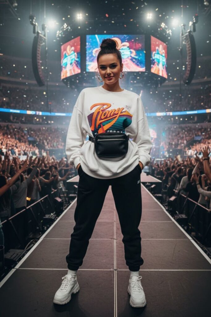 Graphic Sweatshirt with Joggers