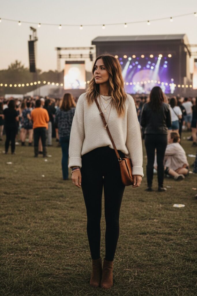 Oversized Sweater with Leggings