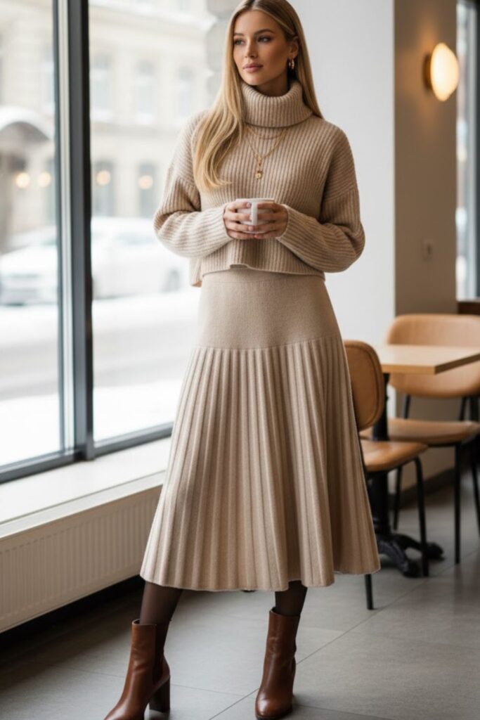 12. Matching Knit Set
