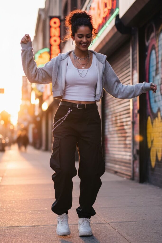12. The Cropped Hoodie Combo