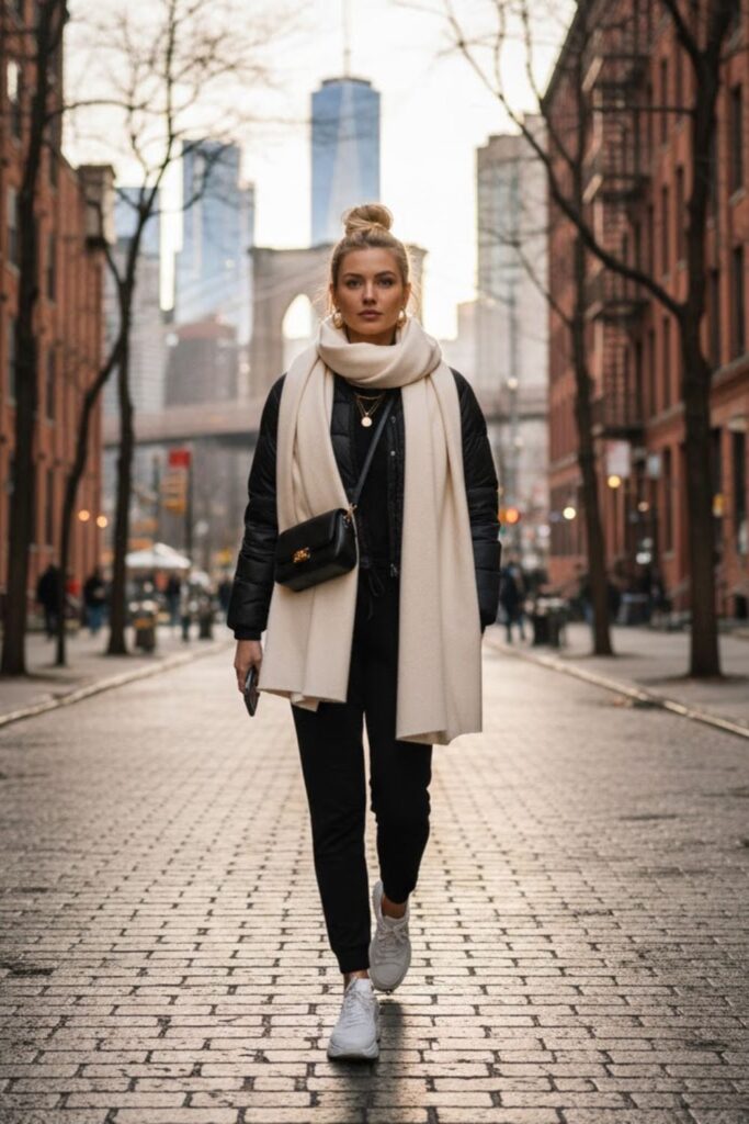 13. Streetwear Luxe Layering