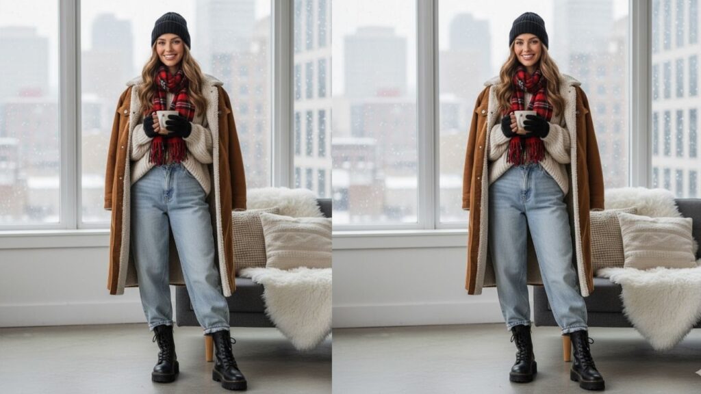 15 Baggy Jeans Outfit Ideas for Winter