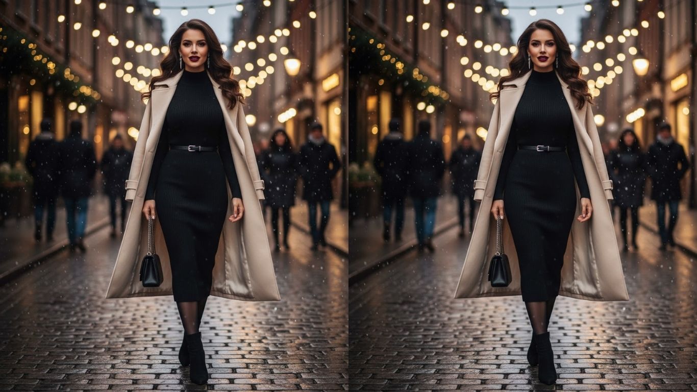 15 Black Dress Date Night Outfit Winter: Elegant & Irresistibly Chic Looks