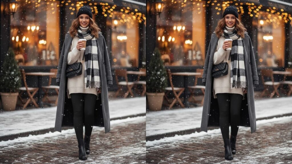 15 Black Leggings Outfit Ideas for Winter