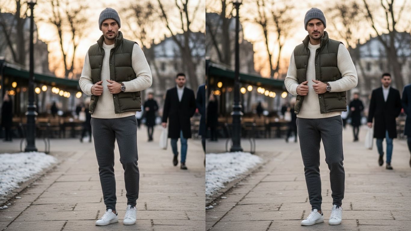 15 Grey Sweatpants Outfit Men: The Ultimate Guide to Effortless Winter Style