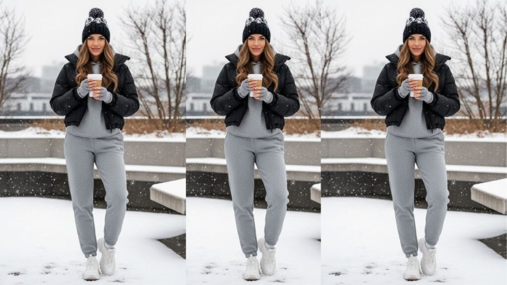 15 Joggers Outfit Ideas for Women in Winter