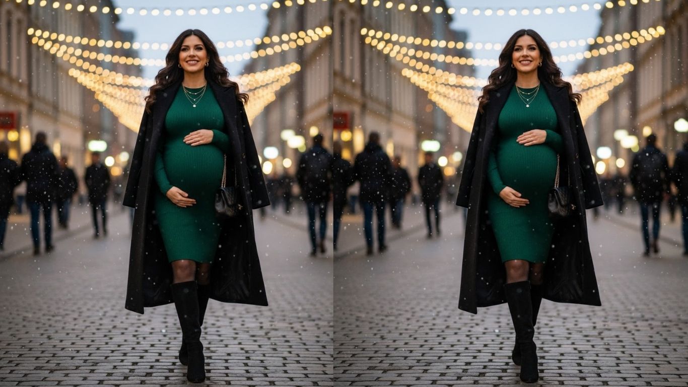 15 Maternity Winter Date Night Outfits: Chic & Bump-Friendly Looks
