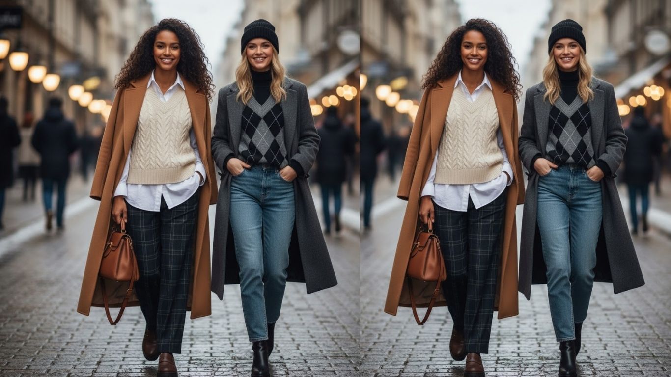 15 Sweater Vest Outfit Women Winter: Cozy, Chic & Timeless Layering Ideas