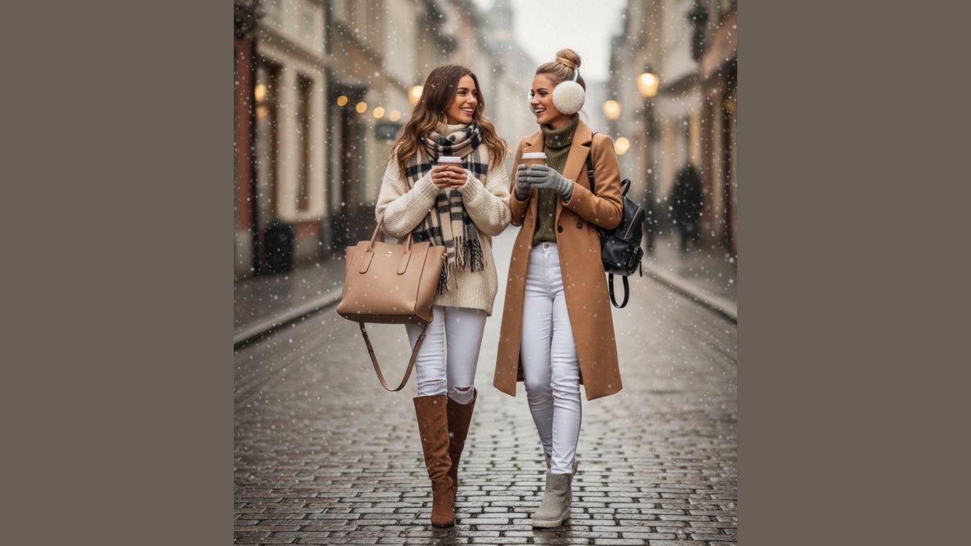 15 White Jeans Outfit Winter Ideas to Stay Chic and Cozy