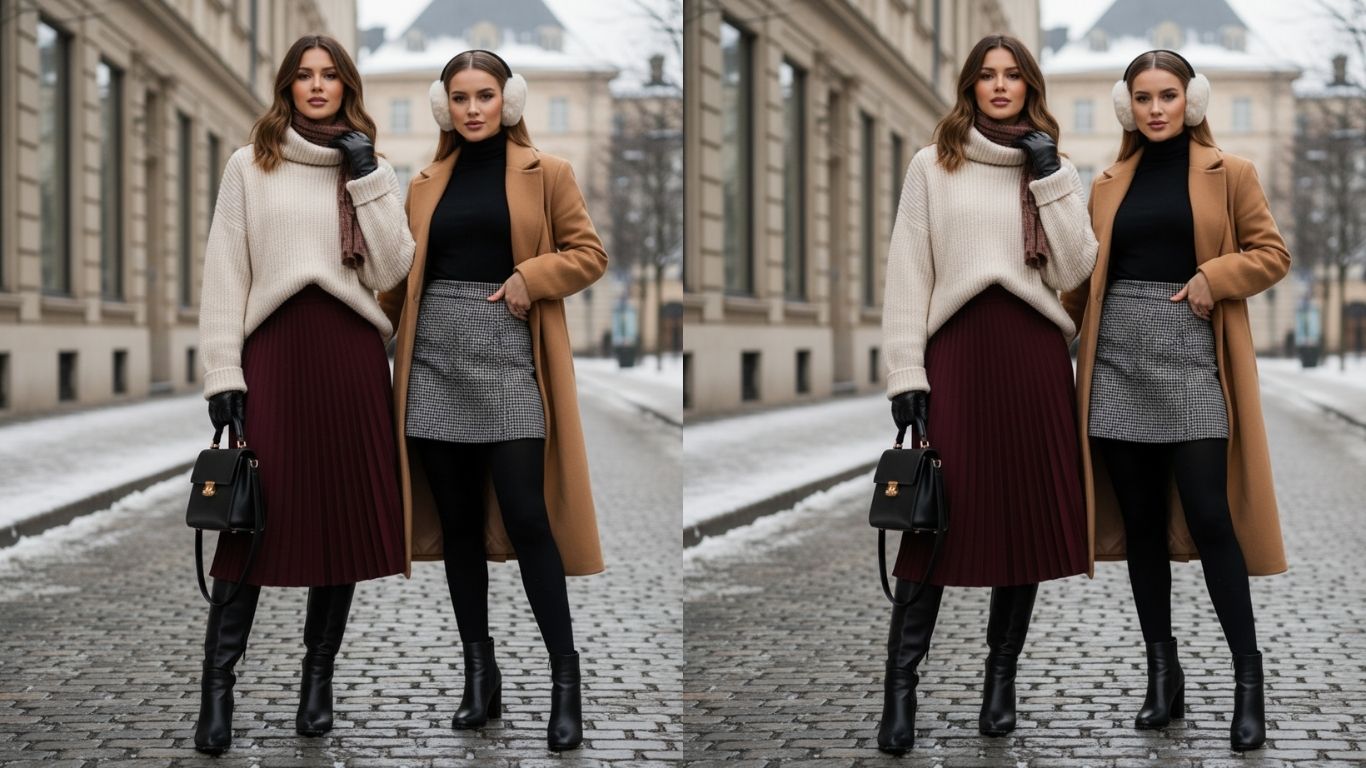 15 Winter Skirt Outfit Ideas to Stay Chic and Warm