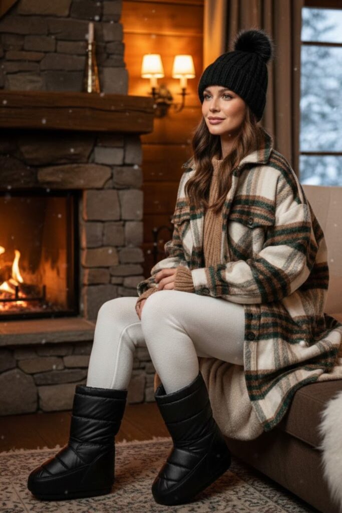 2. Cozy Cabin Look