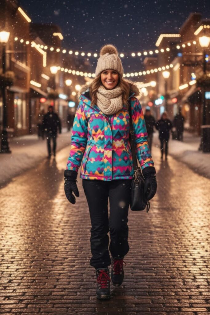 4. Ski Jacket with Thermal Pants