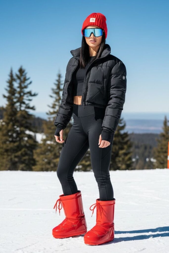 4. Sporty Winter Vibes