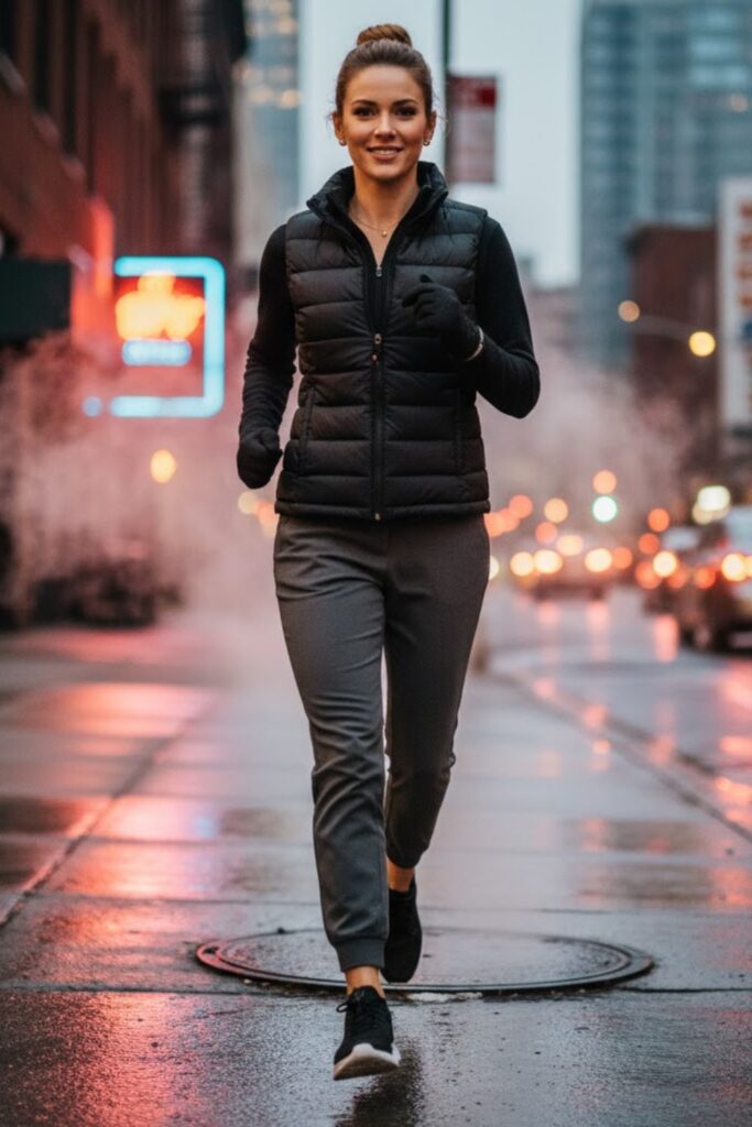 4. Urban Street Running Outfit