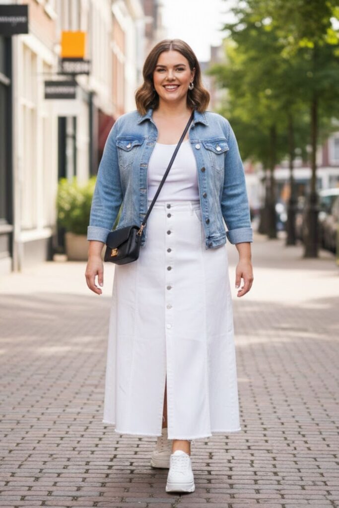 5. Street Style Edge with a Denim Jacket