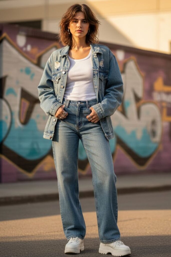 5. The Denim-on-Denim Moment