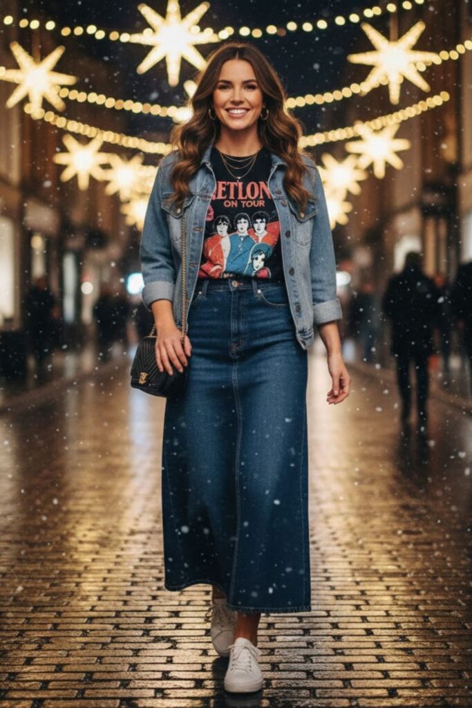 6. Weekend Ready with a Graphic Tee