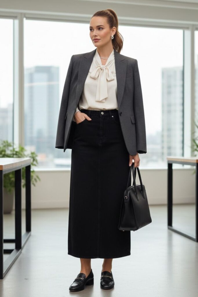 8. Office-Ready with a Blazer
