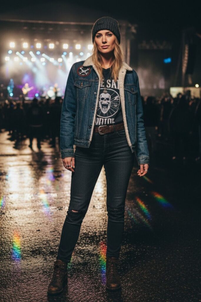 Denim-on-Denim Cool