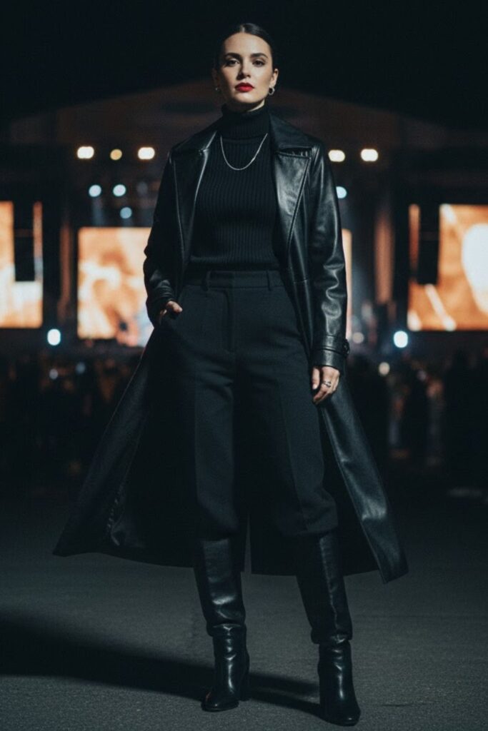 Elegant All-Black Look