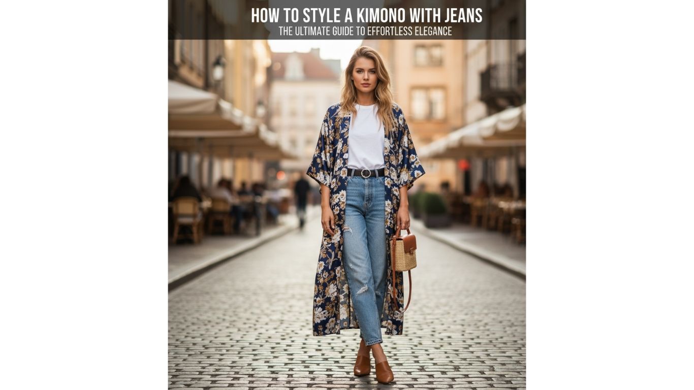 How To Style A Kimono With Jeans: Guide To Effortless Elegance