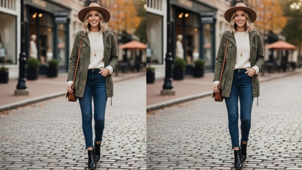 How to Style Booties with Jeans