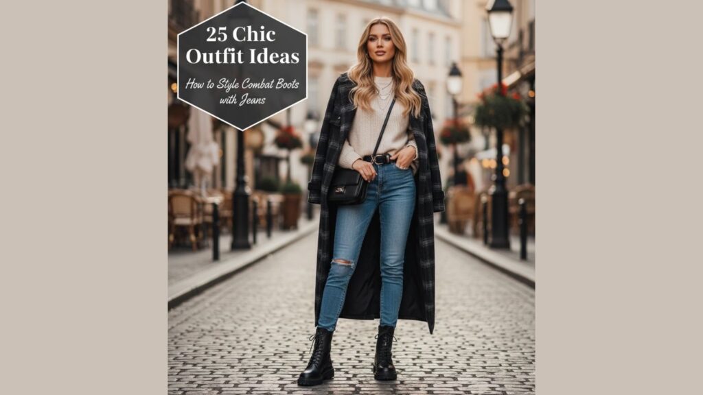 How to Style Combat Boots with Jeans