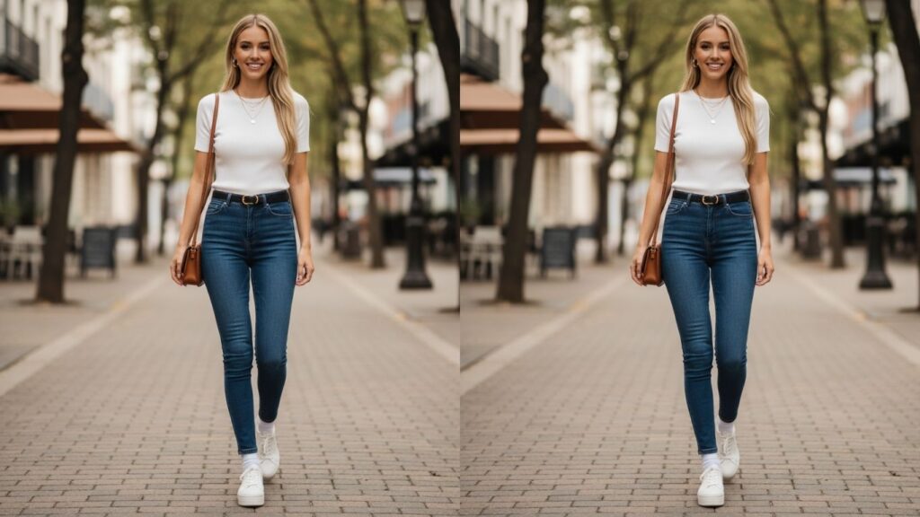 How to Style High Rise Jeans