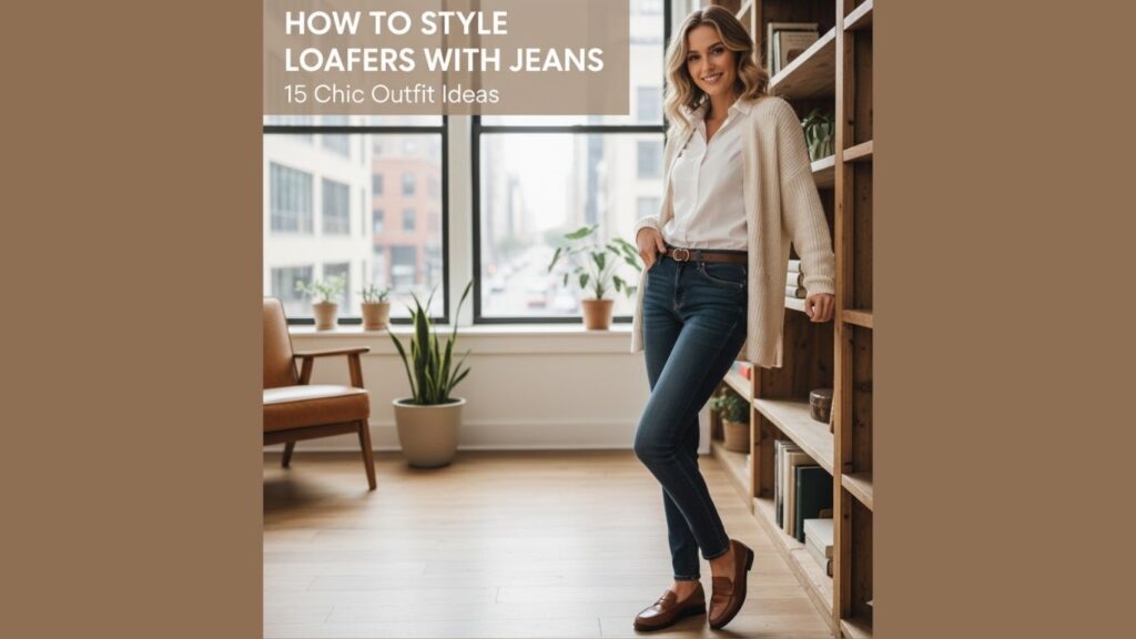 How to Style Loafers with Jeans