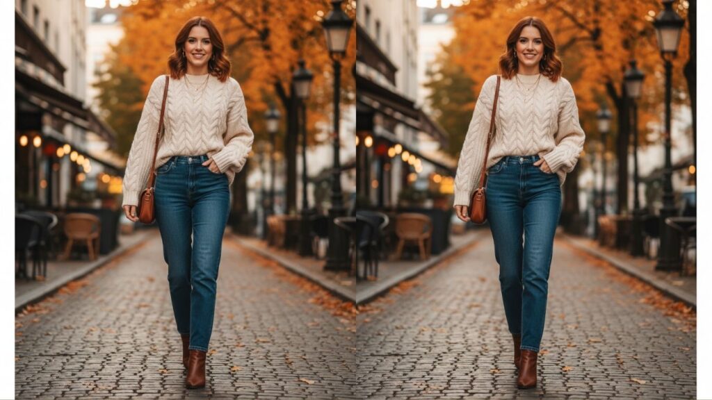 How to Style a Sweater with Jeans